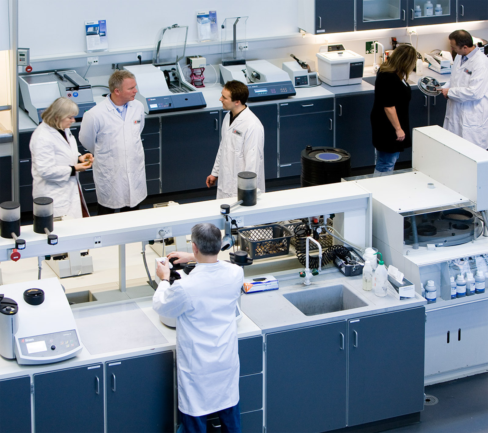 Optimisation of materialographic preparation